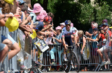 Evenepoel wins Tour de France Stage 15 as Vingegaard crashes out
