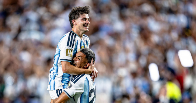 Argentina sink 10-man Swiss to set up blockbuster England World Cup semi-final
