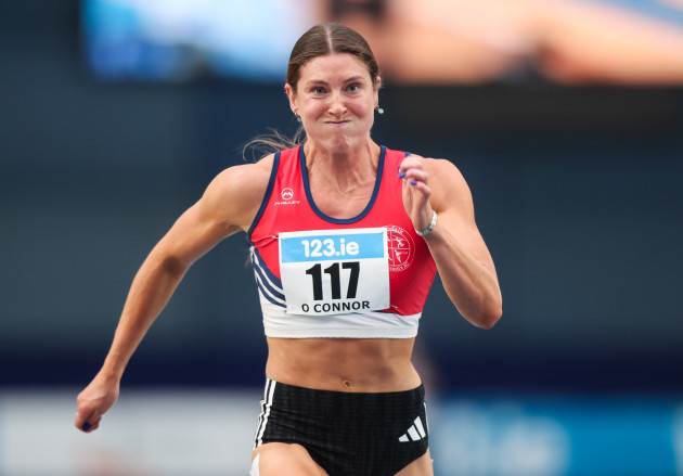 Kate OConnor in gold-medal position after two events of Commonwealth Games heptathlon The 25-year-old Dundalk AC star finished joint-first in the high jump, vaulting her four points ahead of Englands Jade ODowda atop the leaderboard.