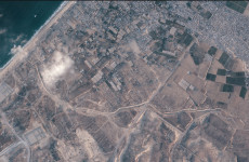 Satellite images reveal that Israel has built a giant 22km barrier through Gaza