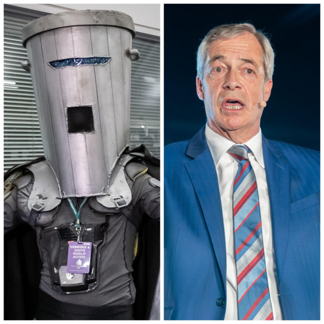 Nigel Farage's only by-election rival looks like it's going to be a guy dressed as a bin