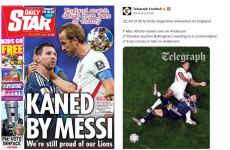 The English media is taking last night’s defeat about as well as you’d expect