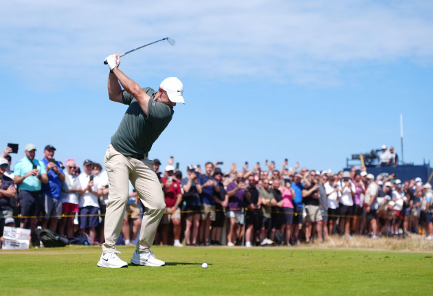 Rory McIlroy facing uphill battle to charge into Open contention on final day