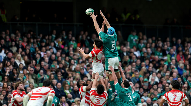 LIVE: Japan v Ireland, Nations Championship