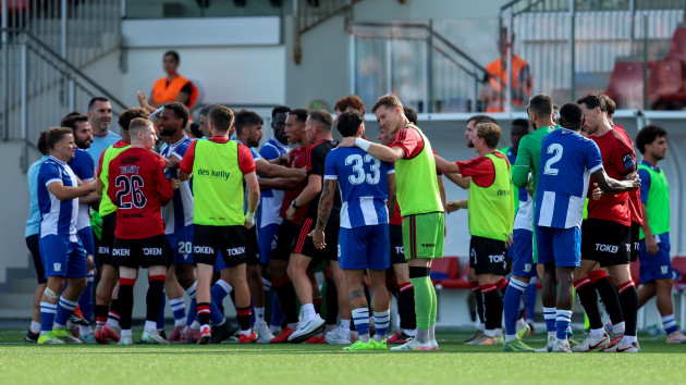 Scorching weather and hot tempers, but Bohs stay cool to secure Conference League progression