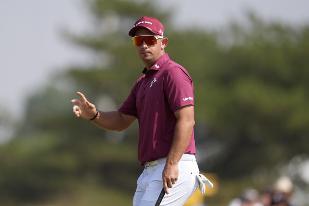 The Open: Record-equalling Lucas Herbert surges up the leaderboard