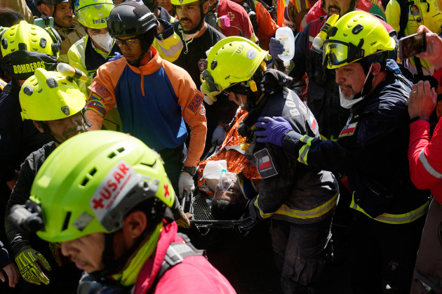 Man rescued after 8 days under rubble following earthquake in Venezuela