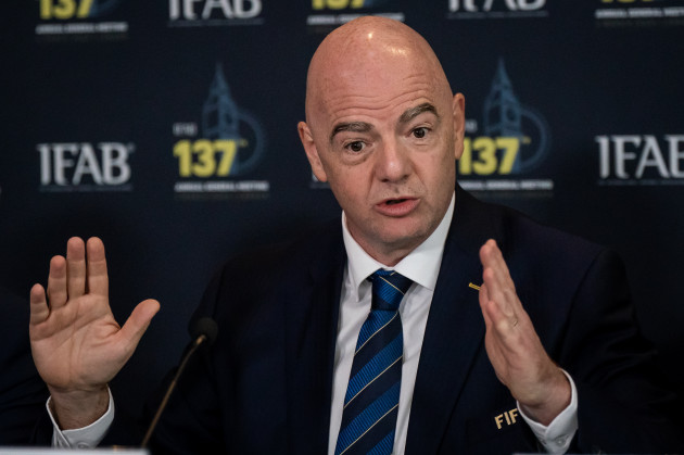 English and Welsh FAs withdraw support for Gianni Infantino as Fifa president