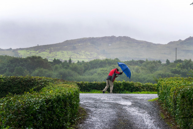 Status Yellow wind and rain warning in place in Co Donegal