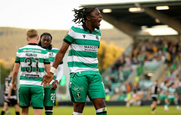 Afolabi hits winner against Dundalk to send Rovers 10 points clear