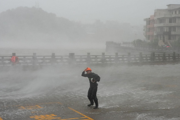 Typhoon Dolphin makes landfall in China after over 1,000 flight cancellations and evacuations