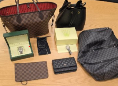 Gardaí seize two BMW X5s worth €250,000 plus Rolex watches and Louis Vuitton bags valued at €40,000 in ongoing Dublin charity probe